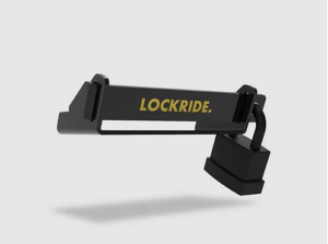 Lockride E-type Black for Bosch Powerpack Rack met Abus Slot