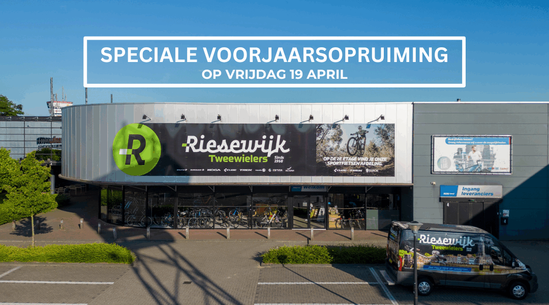 Speciale voorjaarsopruiming op 19 april 2024