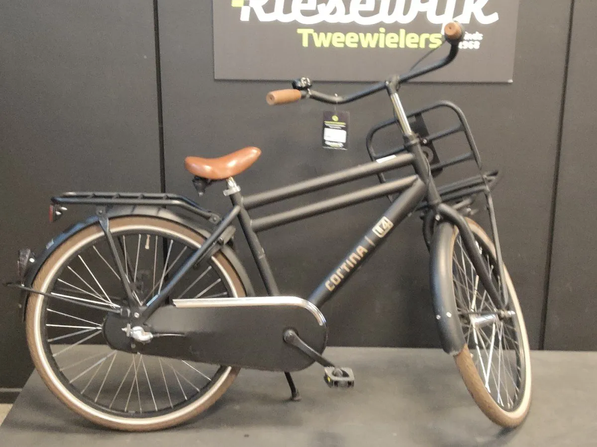 Cortina U4 Transport Jongens Mat Zwart 42cm 2022