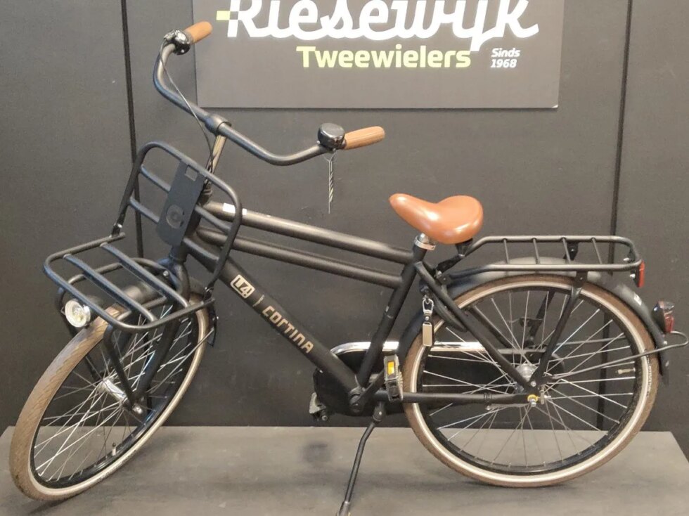 Cortina U4 Transport Jongens Mat Zwart 42cm 2022