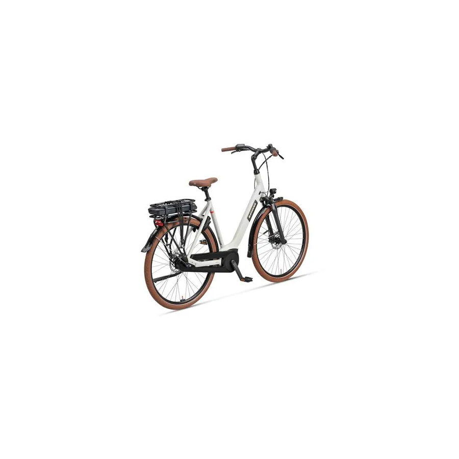 BATAVUS Altura E-Go N7 LAGEINSTAP Lichtgrijs Mat 56cm 2024