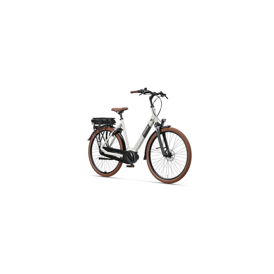 BATAVUS Altura E-Go N7 LAGEINSTAP Lichtgrijs Mat 56cm 2024