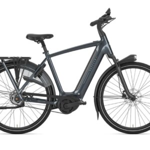 GAZELLE Grenoble C5 Heren Anthracite Grey Glans 57cm 2025