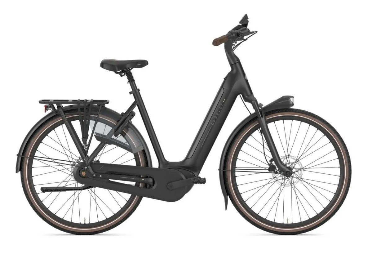GAZELLE Grenoble C8+ DAMES Black Mat 49cm 2025