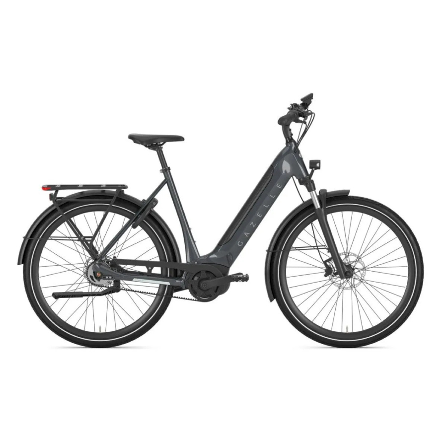GAZELLE Ultimate C5 DAMES Anthracite Grey Glans 53cm 2025
