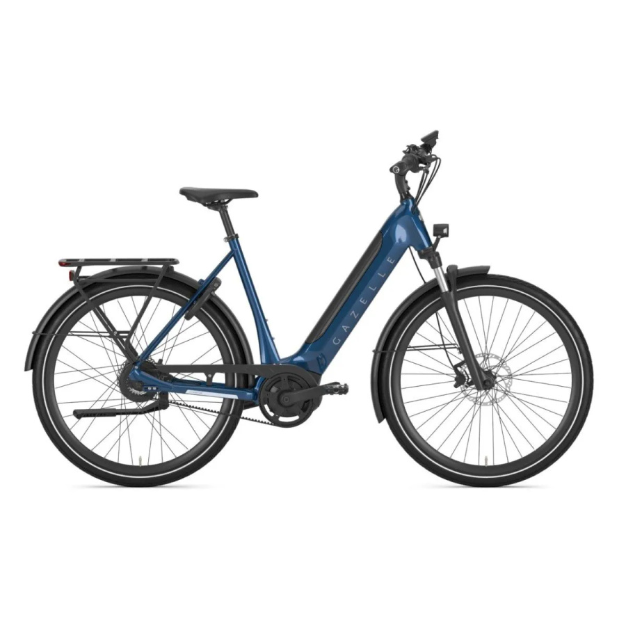 GAZELLE Ultimate C380 Dames Mallard Blue Glans 49cm 2023