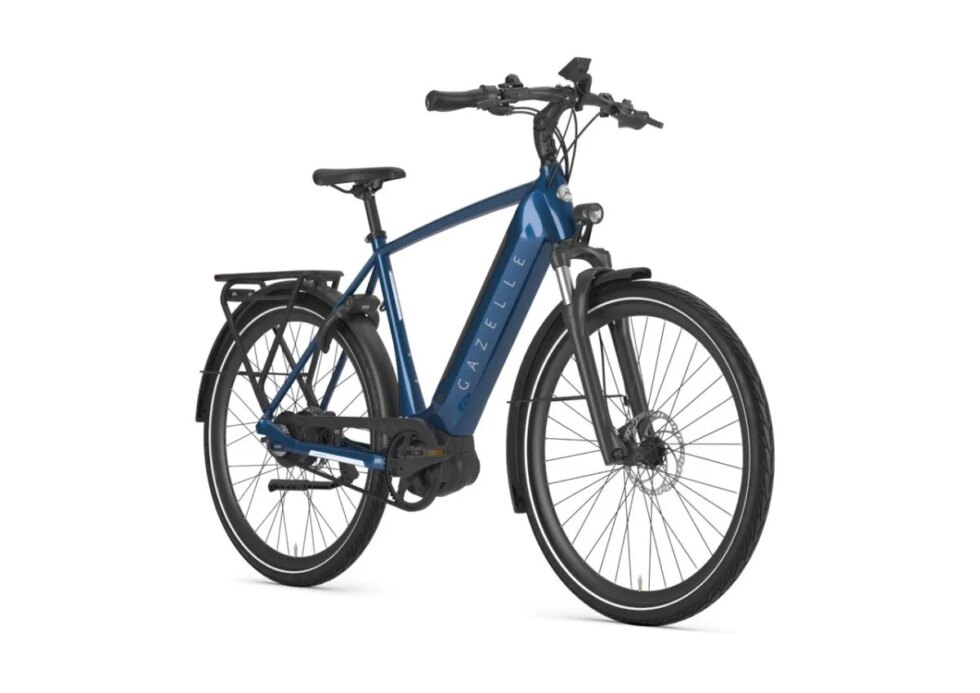 GAZELLE Ultimate C380 Heren Mallard Blue Glans 53cm 2023