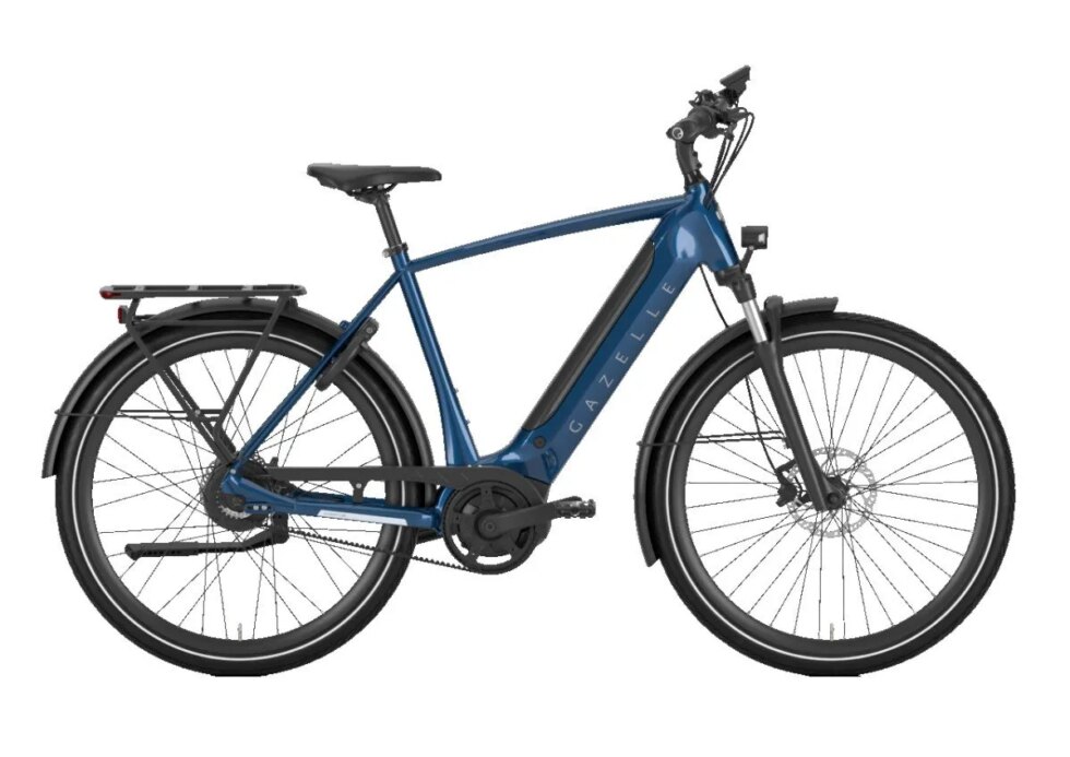 GAZELLE Ultimate C380 Heren Mallard Blue Glans 65cm 2023