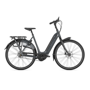 GAZELLE Grenoble C5 HMB Dames Anthracite Grey Glans 61cm 2023