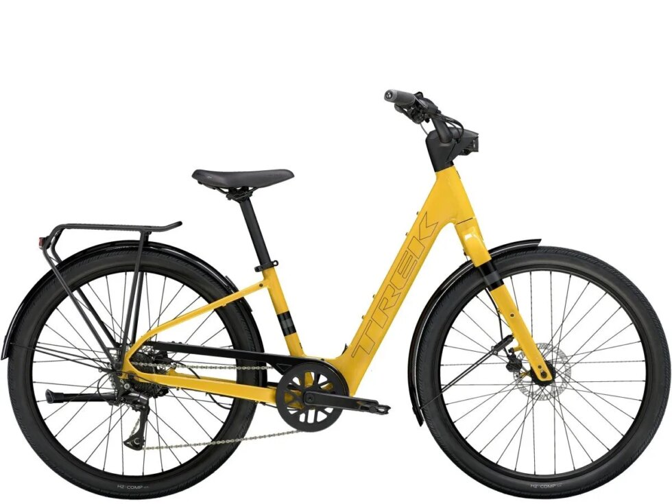 TREK Verve+ 1 LT Lowstep Dames BAJA YELLOW L 56cm L 2025