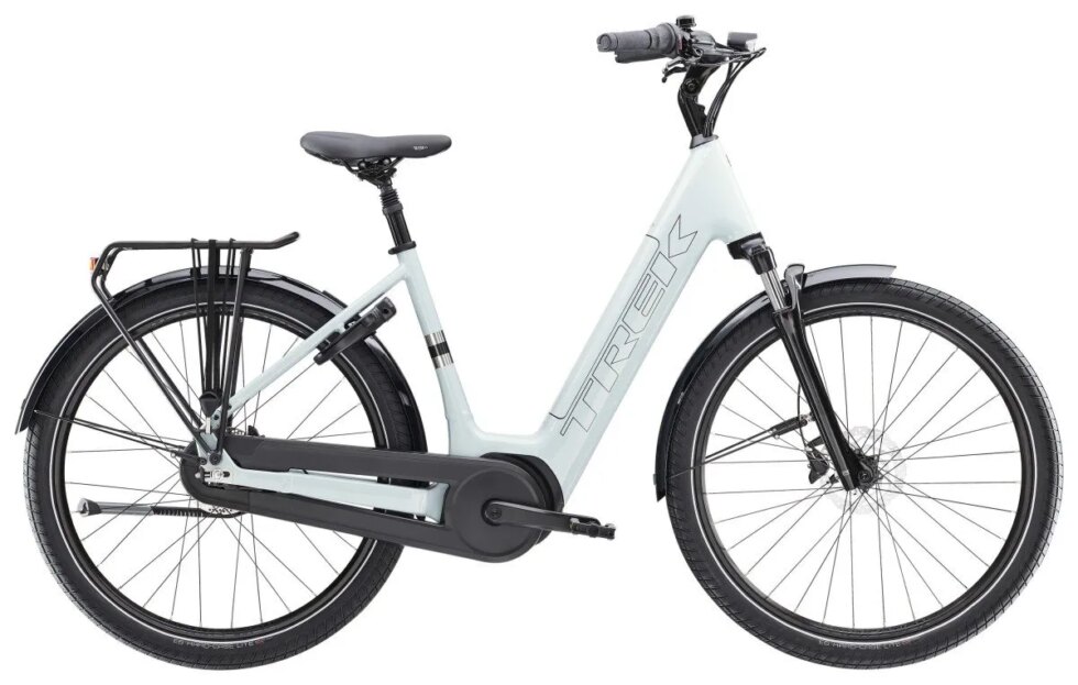 TREK District+ 3 Lowstep Dames PLASMA GREY PEARL XL 60cm XL 2025
