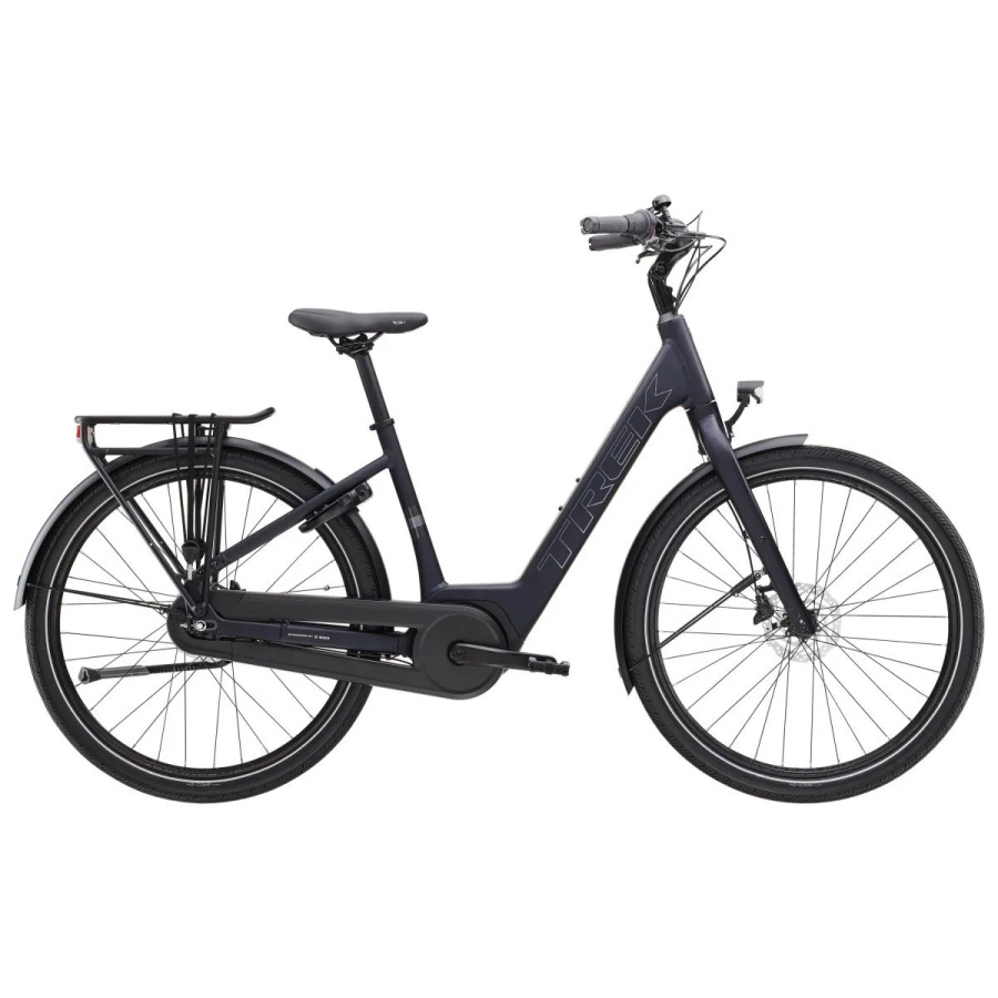 TREK District+ 1 Lowstep Dames MATTE DEEP DARK BLUE M 47cm M 2025