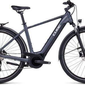 CUBE TOURING HYBRID ONE 500 GREY/WHITE Heren Grey/white M 54cm M 2024