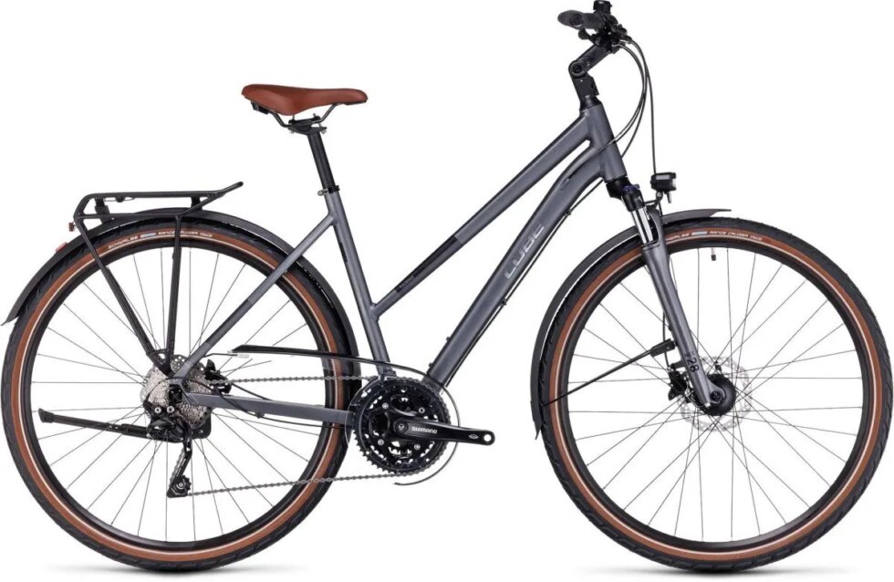 CUBE TOURING EXC GREY/METAL Mixed Grey/metal TS 50cm TS 2024