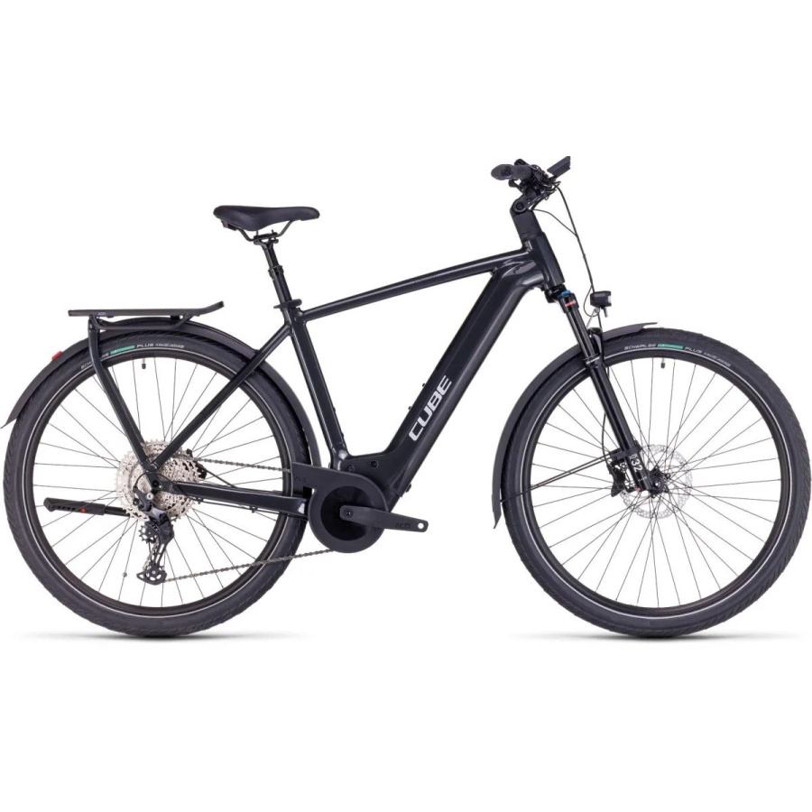 CUBE KATHMANDU HYBRID EXC 750 GREY/SILVER Heren Grey/silver XL 62cm XL 2024