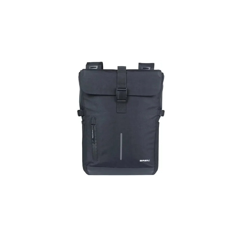 Basil fietstas dubbel Move zwart 30L