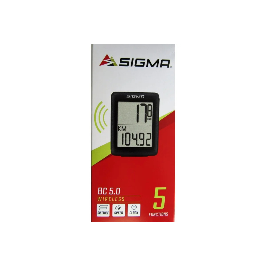 Sigma fietscomputer BC 5.0 WL ATS