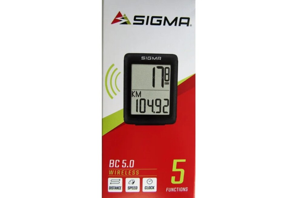 Sigma fietscomputer BC 5.0 WL ATS