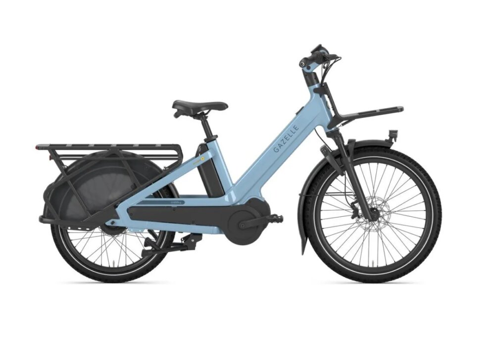 GAZELLE Cabby C380 DAMES Denim Blue Glans 45cm 2025
