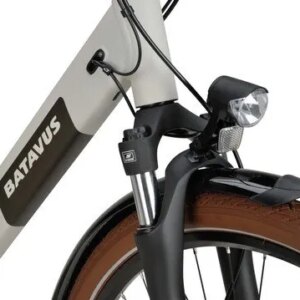 BATAVUS Altura E-Go CP N7 LAGEINSTAP Lichtgrijs Mat 51cm 2024
