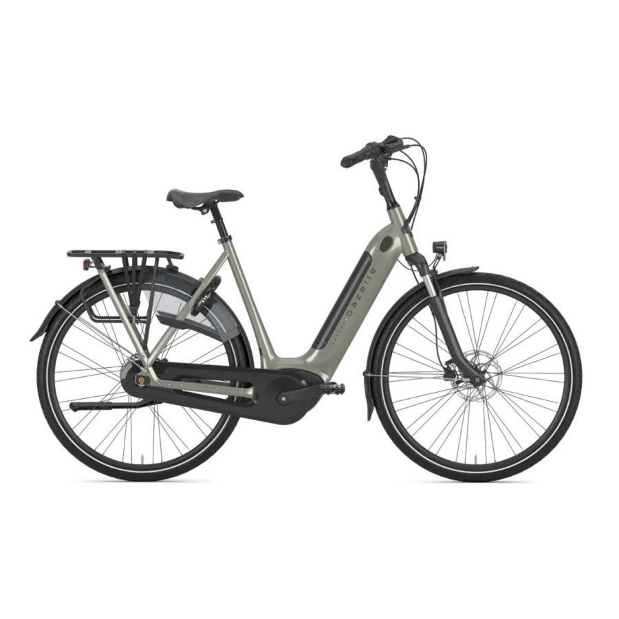 GAZELLE Grenoble C7+ DAMES Clay Green Glans 57cm 2024