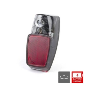 Ikzi achterlamp 1 led spatbord achterlamp