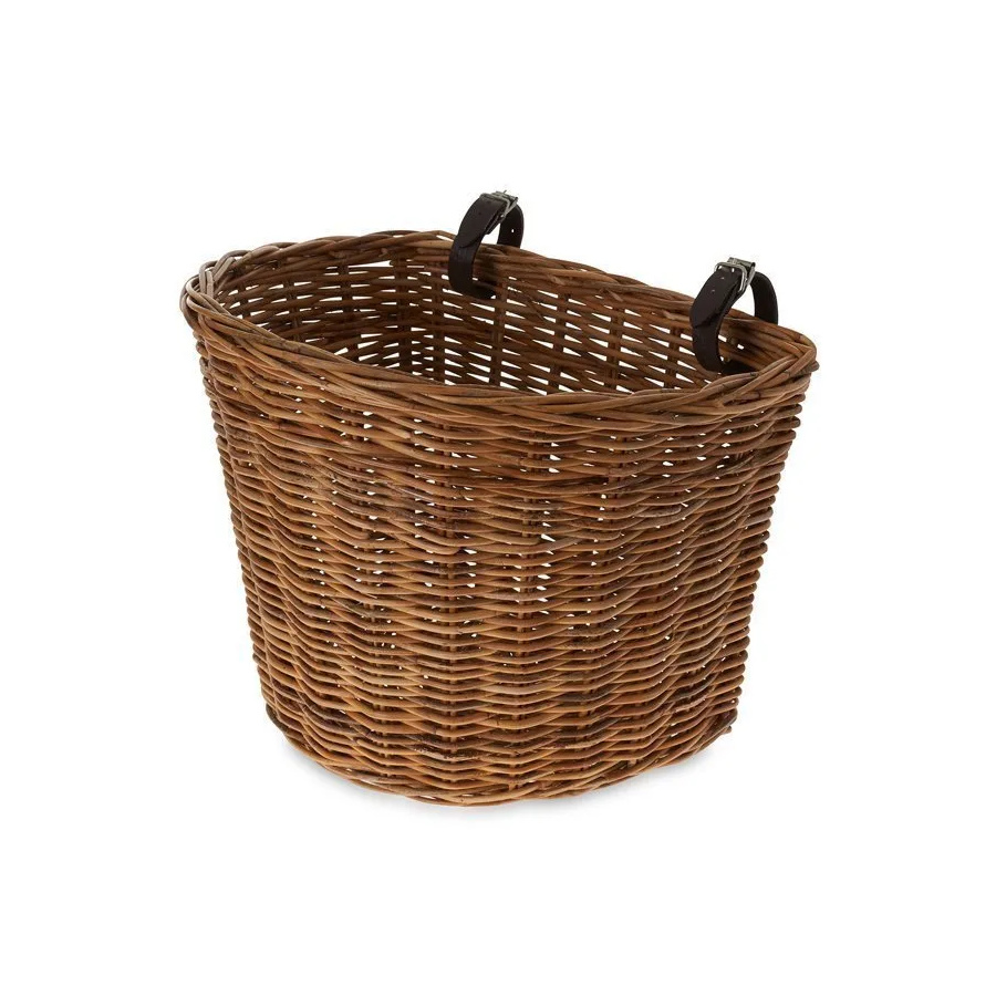 Basil mand riet Darcy L 42L naturel 39x34x32cm