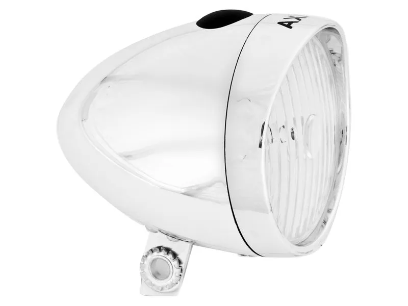 Axa led koplamp 4 lux tour classic batterij zilver