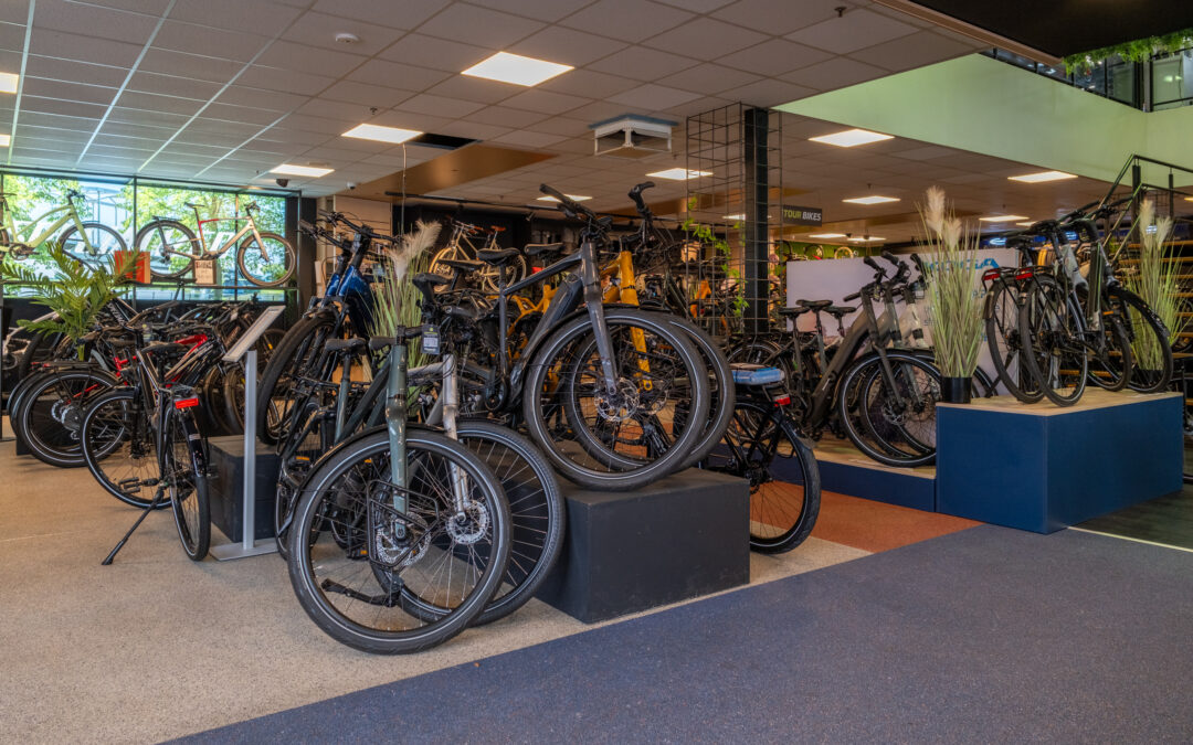 Inkijkje in de showroom