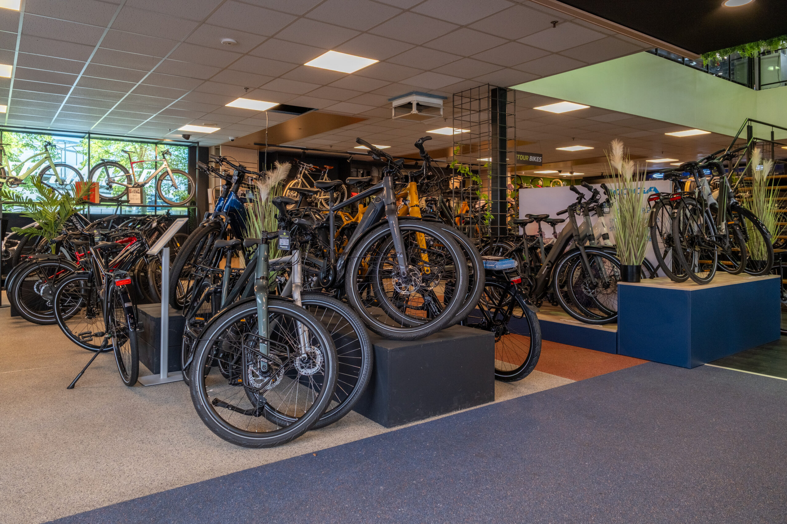 Showroom Inkijkje in de showroom