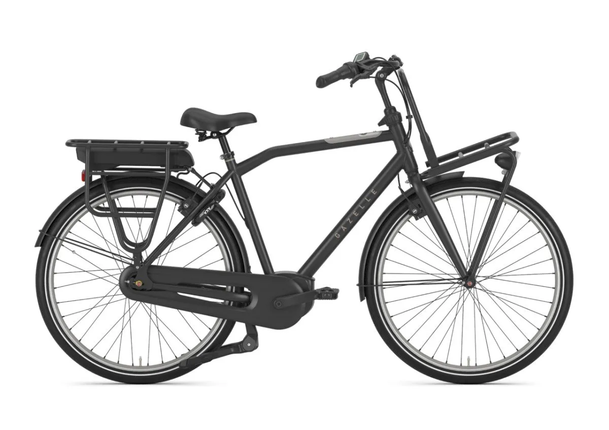 GAZELLE HeavyDutyNL C7 HMB Heren Black 49cm 2022