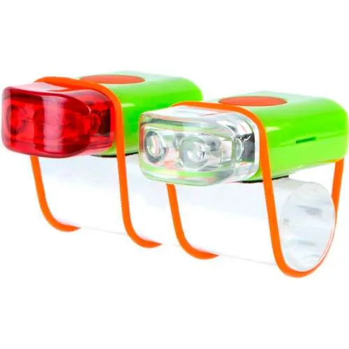 Ikzi lampset 2 led stripties groen