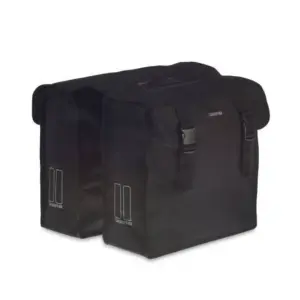 Basil fietstas dubbel Mara XL zwart 35L