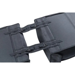 Basil fietstas dubbel Mara XXL zwart 47L