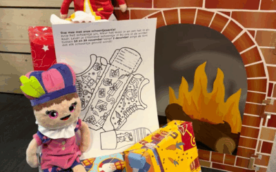 Sinterklaas schoentjesactie bij Riesewijk Tweewielers