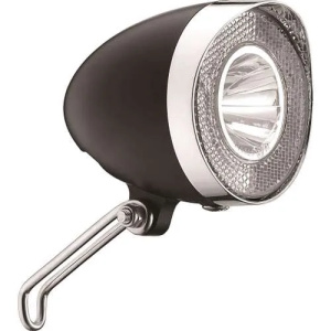 Union koplamp UN-4920 Retro dynamo 20 lux zwart oe