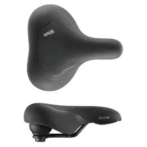 Selle Royal zadel Aurorae uni zwart Relaxed